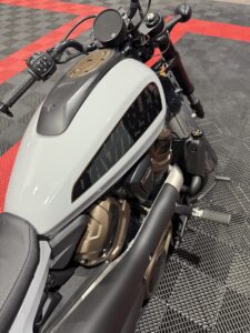 a motorcycle that had paint protection film (PPF) added to it by Karzilla in Edmonton